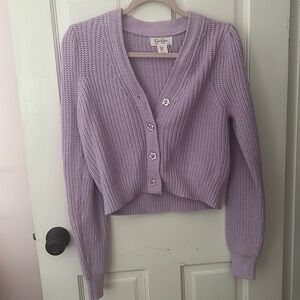 Purple sweater